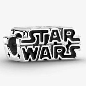Pandora Star Wars Silver 3D Logo Charm